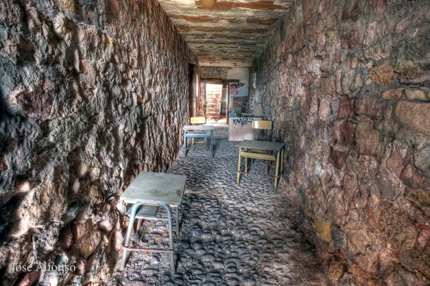 Abandoned castrle, Riba de Santiuste , Guadalajara, Spain