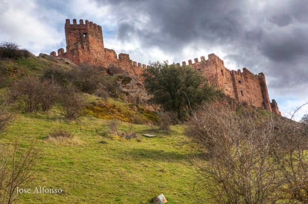 Riba de Santiuste castle, Guadalajara, Spain