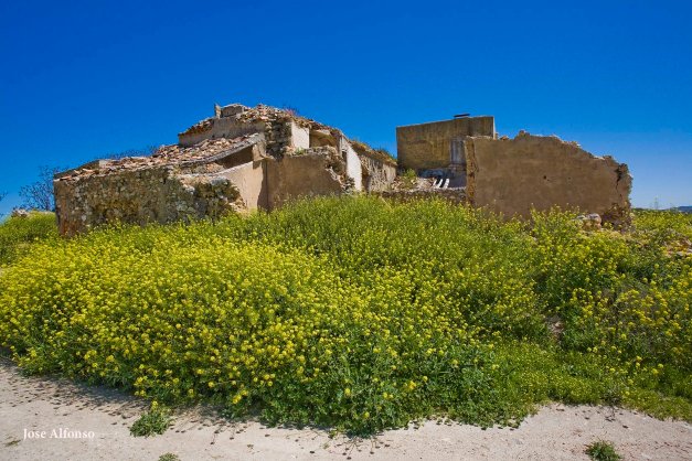 Oreja Village, Toledo, Spain. Abandoned building