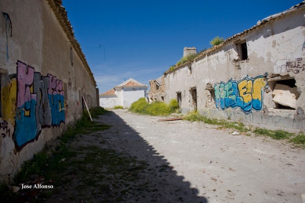 Poblado de Oreja, Toledo, Spain. Abandoned building
