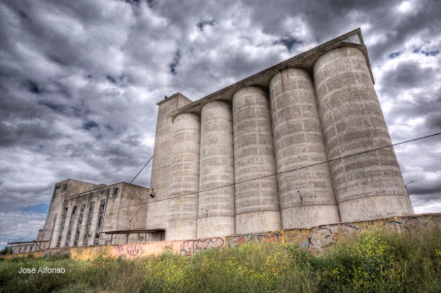 Abandoned flour mill