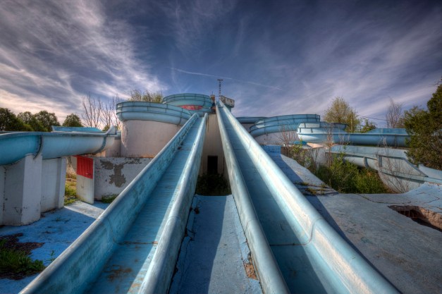 Abandoned water park