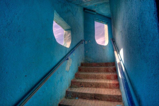 Ladder, Abandoned water park