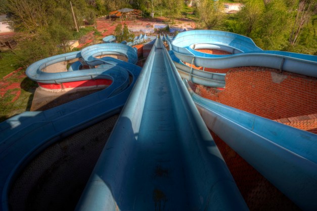 Abandoned water park